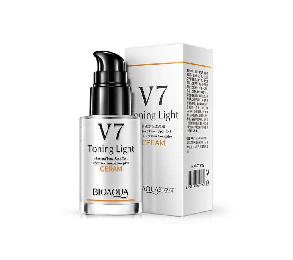 BIOAQUA V7 Skin Whitening Toning Light Cream - 30gm - Malaysia