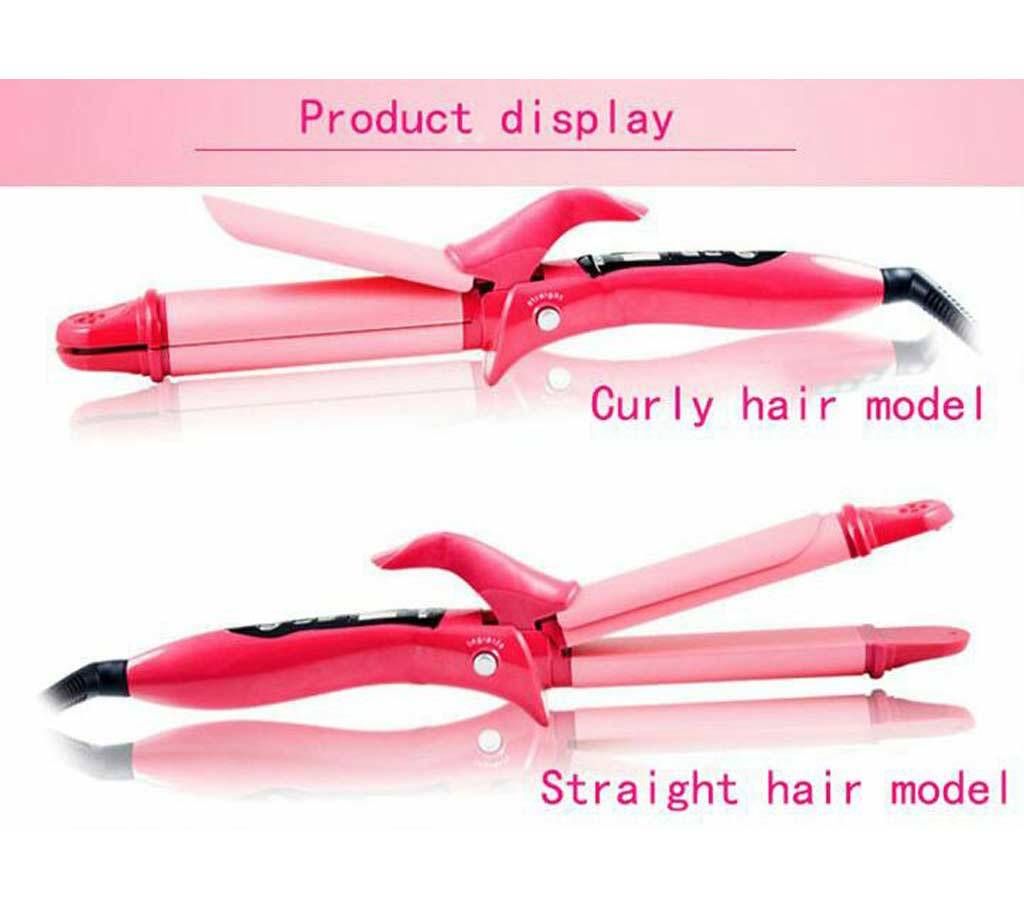 Kemei km1298 2 in 1 hair straightener