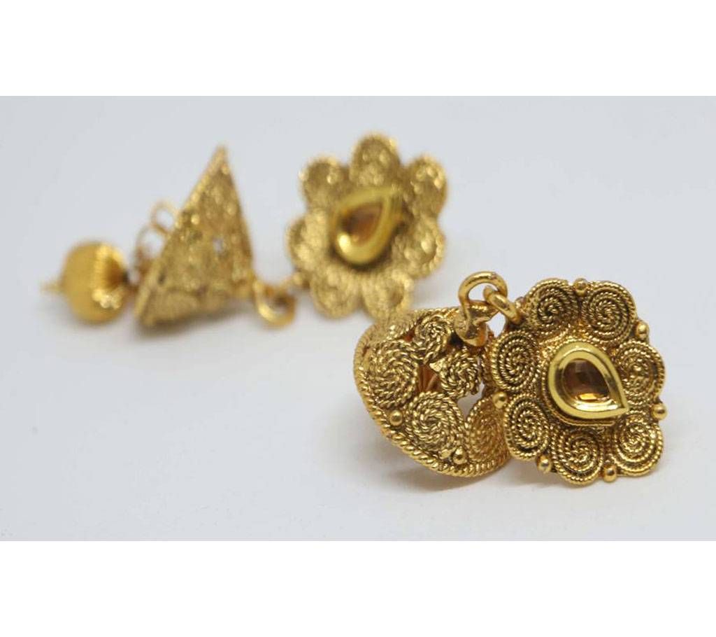 Golden Plated Earring