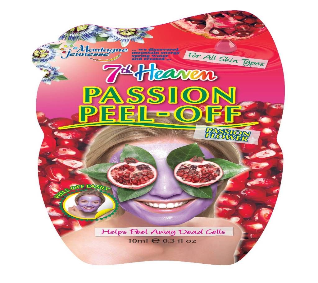 Passion peel off mask 10 ml UK