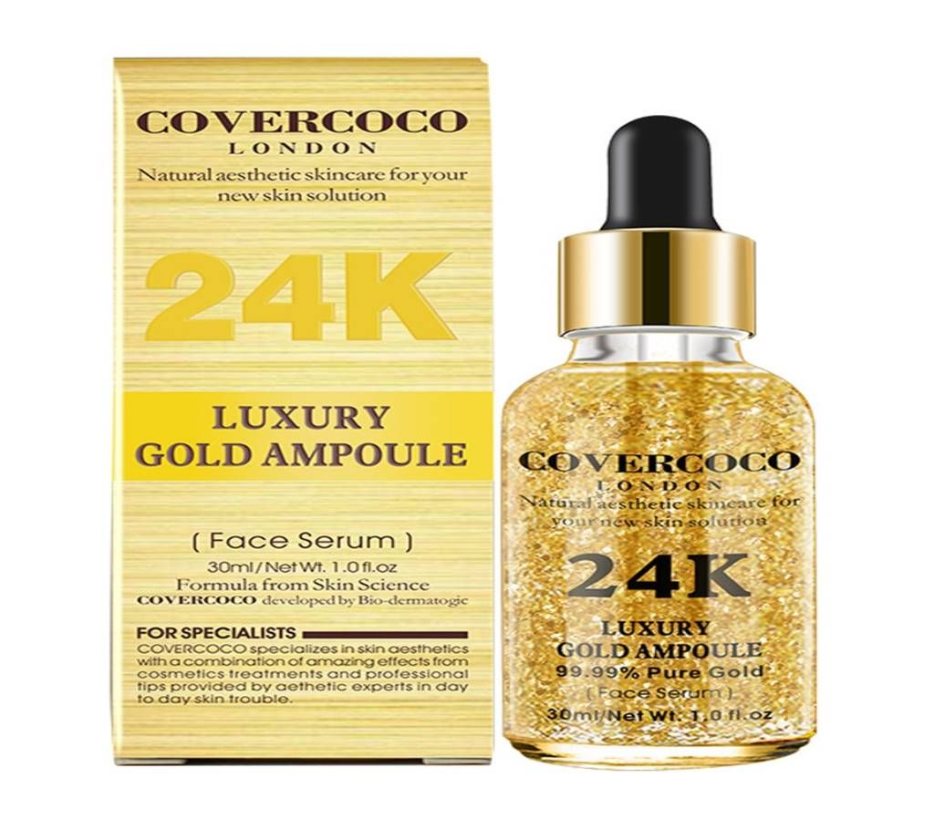 Covercoco 24K - Luxury Gold Ampoule-30ml USA