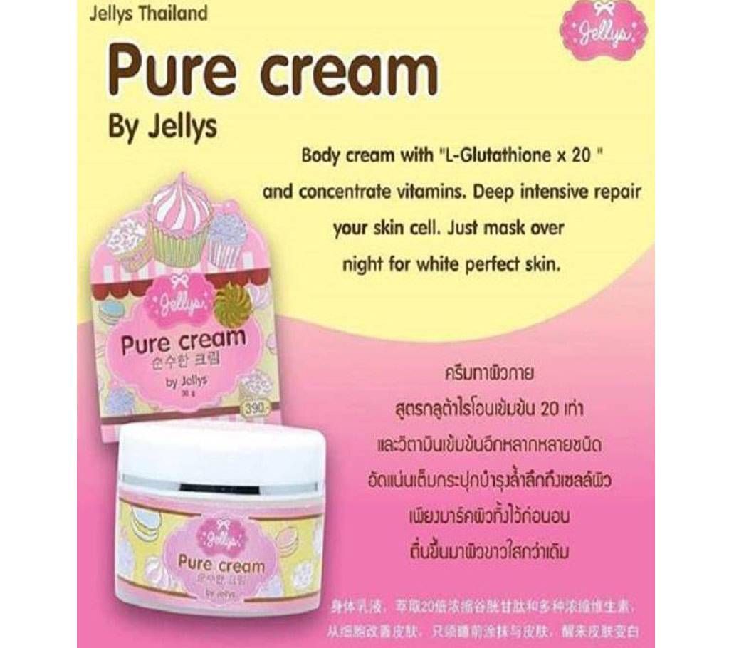 Jellys Pure Cream 30g Thailand