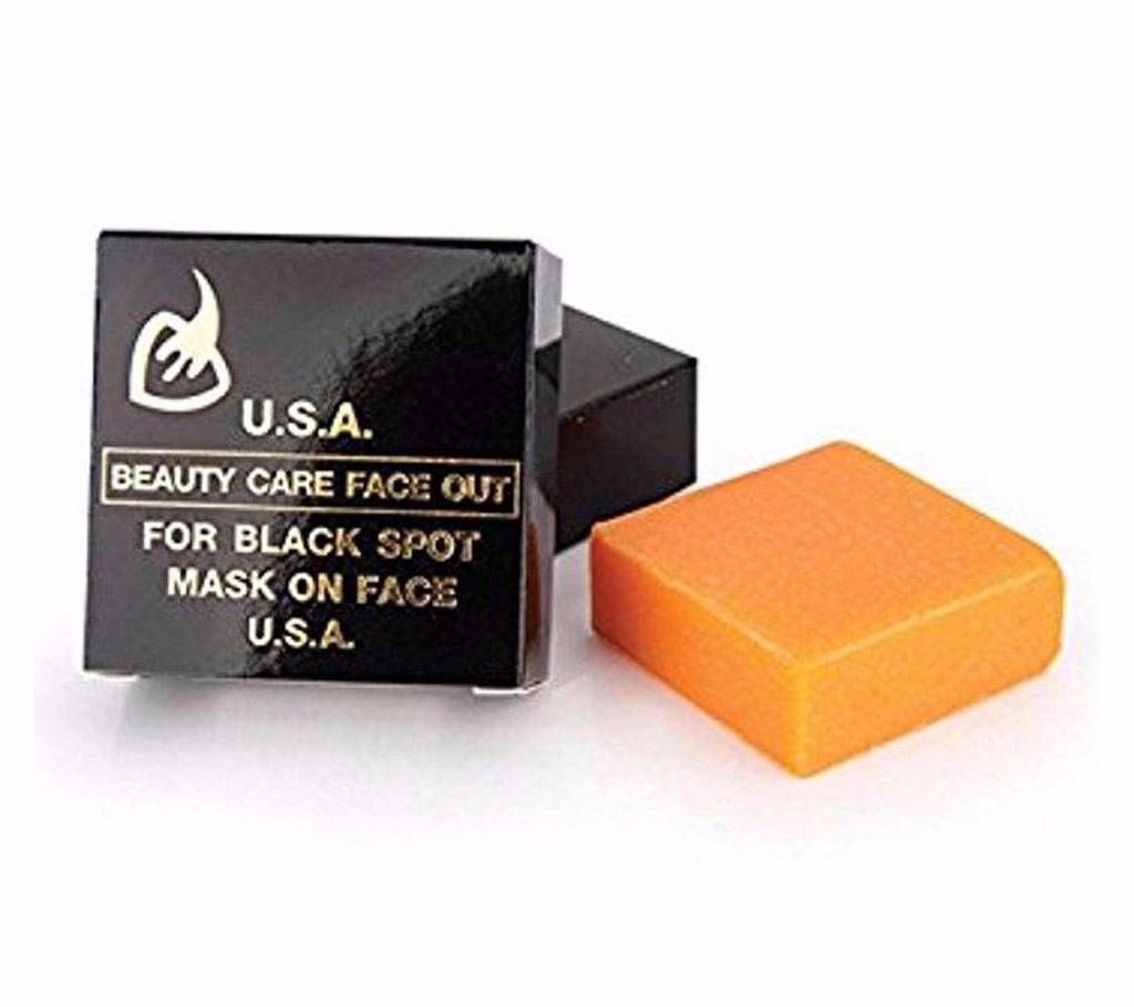 U.S.A Beauty Care Face Out Whitening Soap 50gm - USA