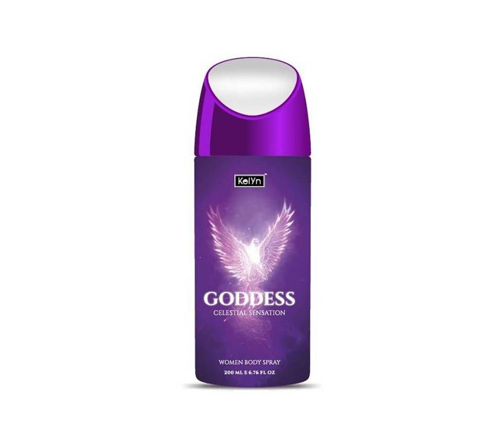 Kelyn Womens Body Spray GODDESS 200ml (India)
