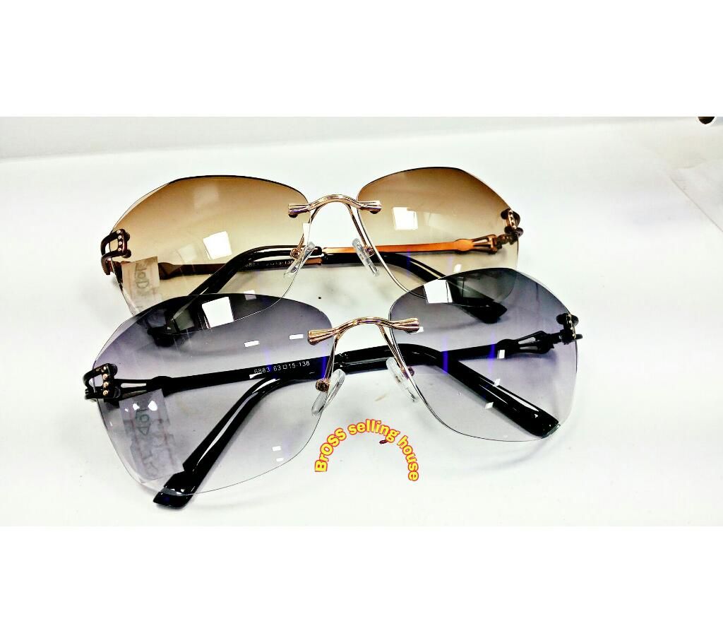 Rimless Ladies Sunglasses