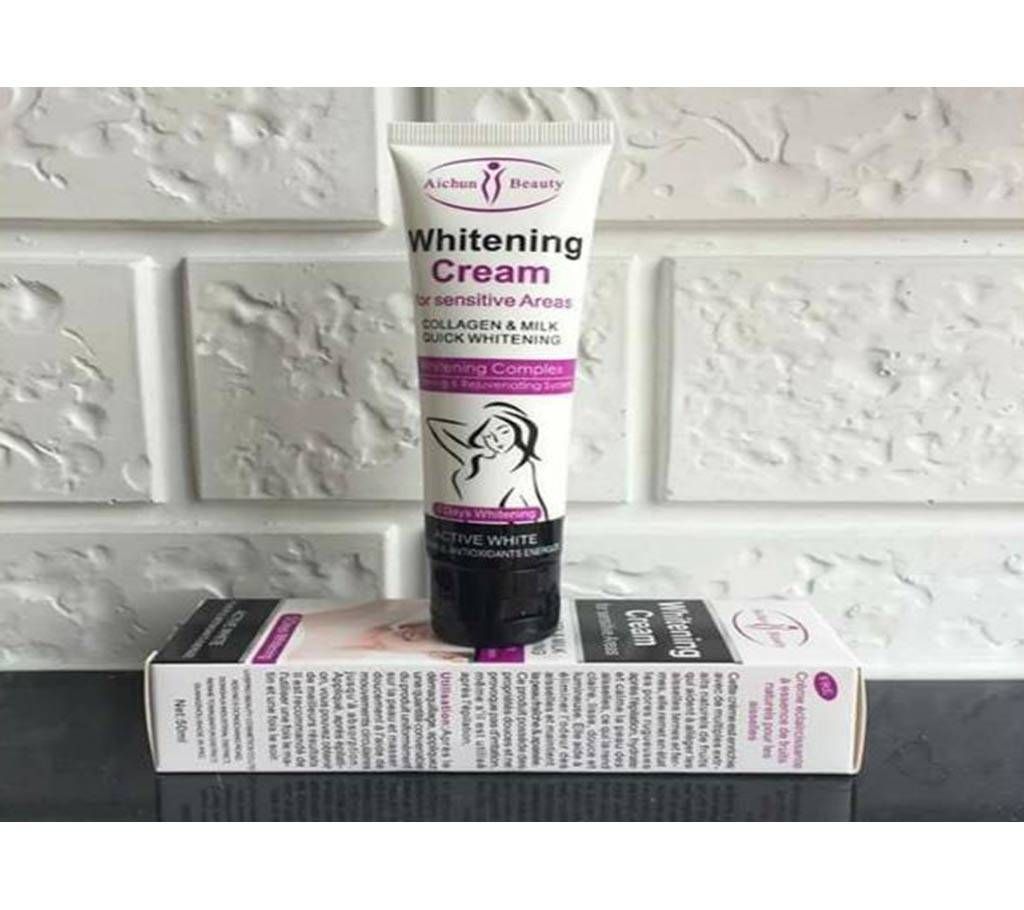 WHITENING CREAM FOR SENSITIVE AREA