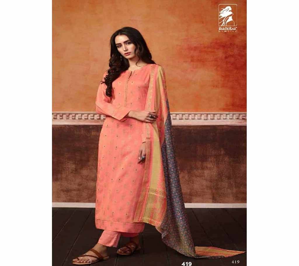 Sahiba Parisha - 419 Unstitched Viscose Suit