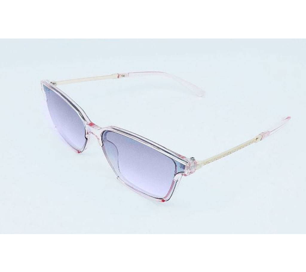 Square Light Pink Sunglass for Women