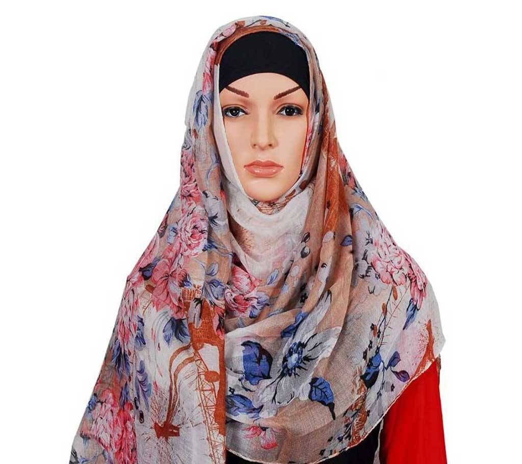 Cotton Printed Hijab for Women
