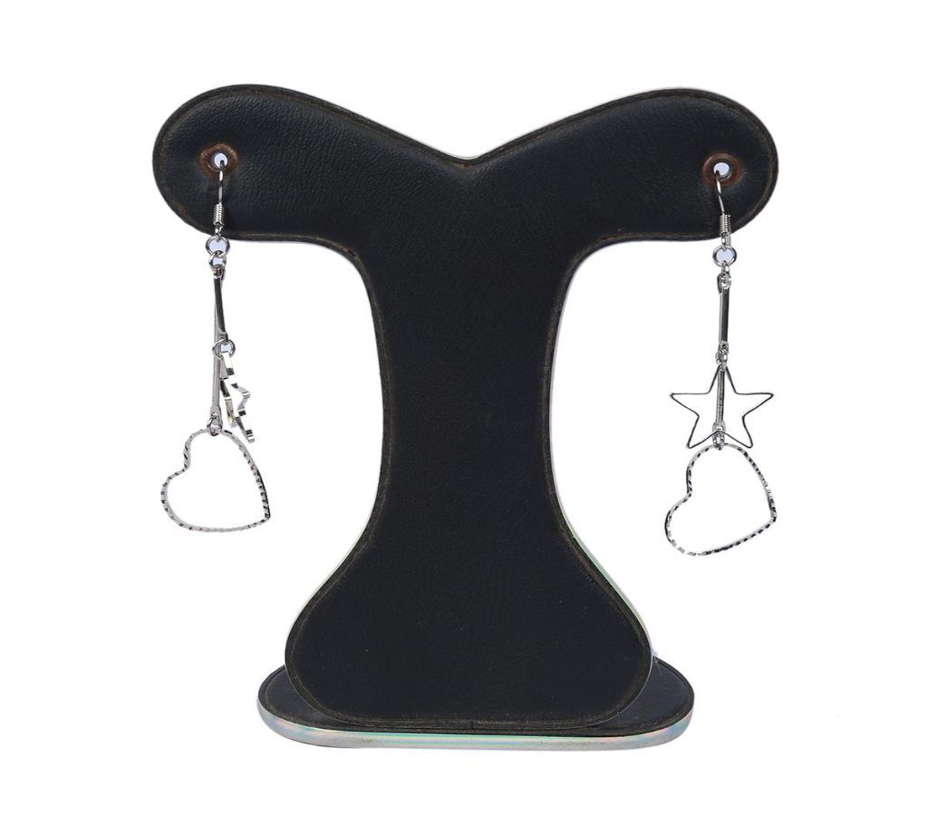 Love & Star shaped Ear Ring