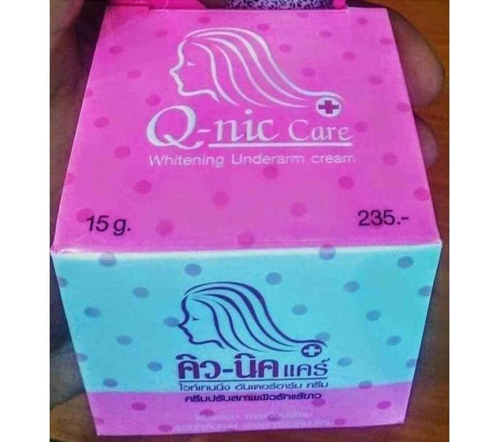 Q-NIC CARE--Whitening Underarms cream-15g-Thailand