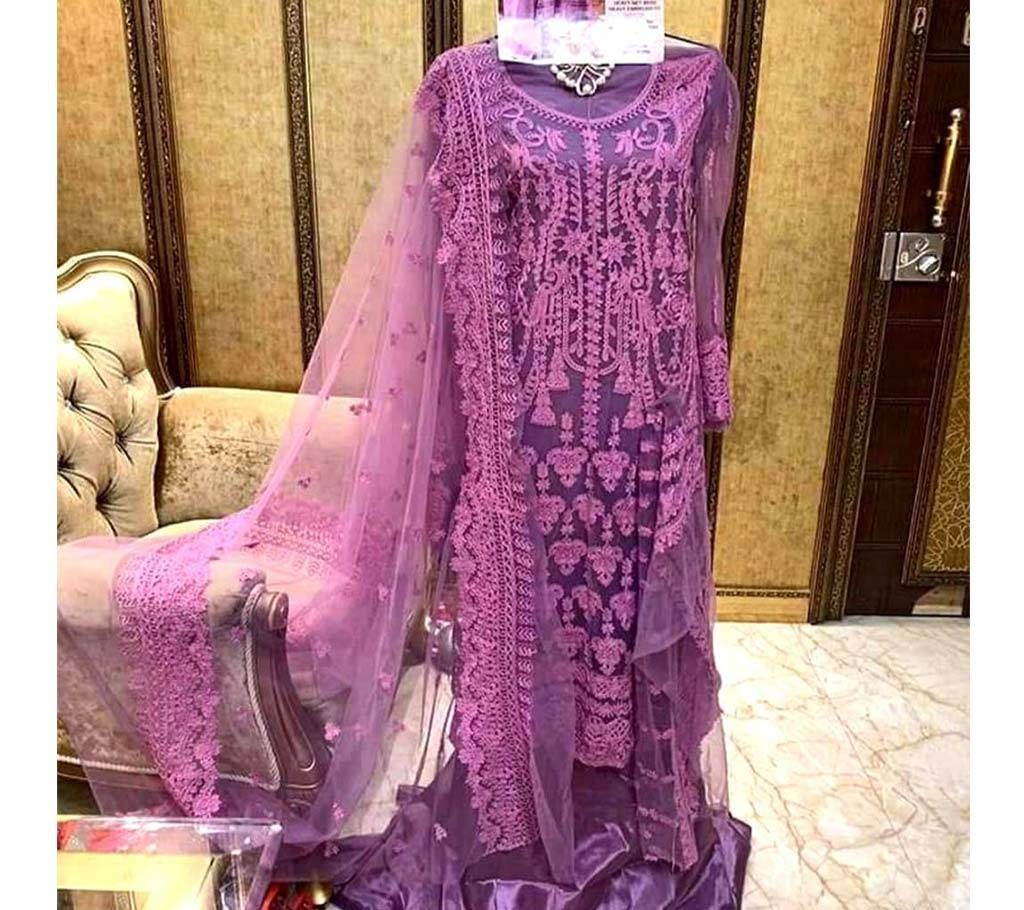 Unstitched Heavy Net Gown Sobia Nazir Special Edition Vol-2 - 1002 D