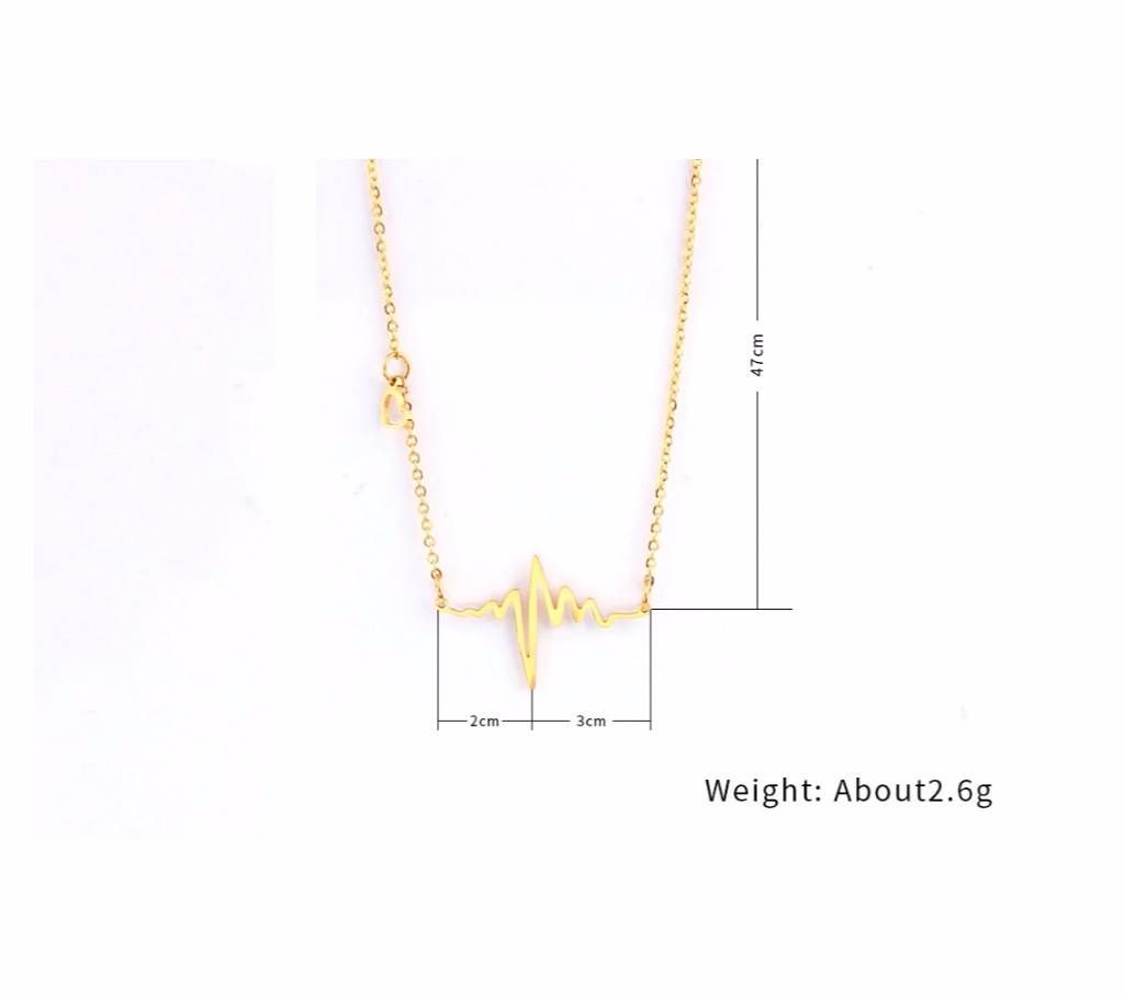 Stainless steel Gold Colour Neacklaces For Women
