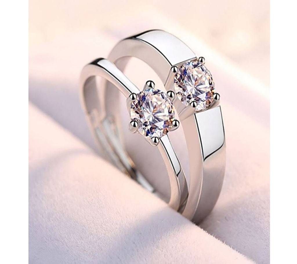 Trendy Couple Ring CR 01 - GLM