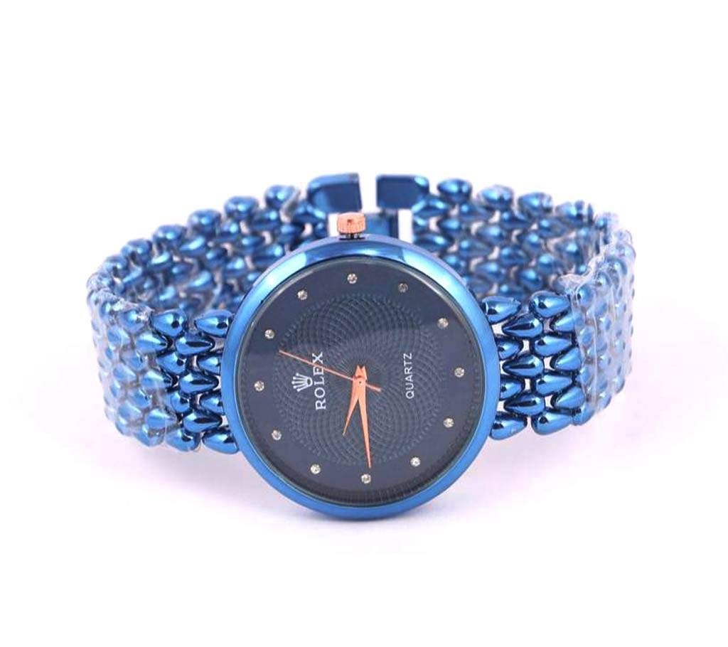 Stylish  Blue Ladies Watch