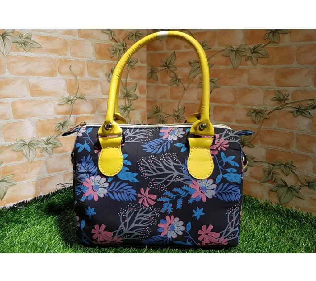 Flower Printed Shoulder Bag