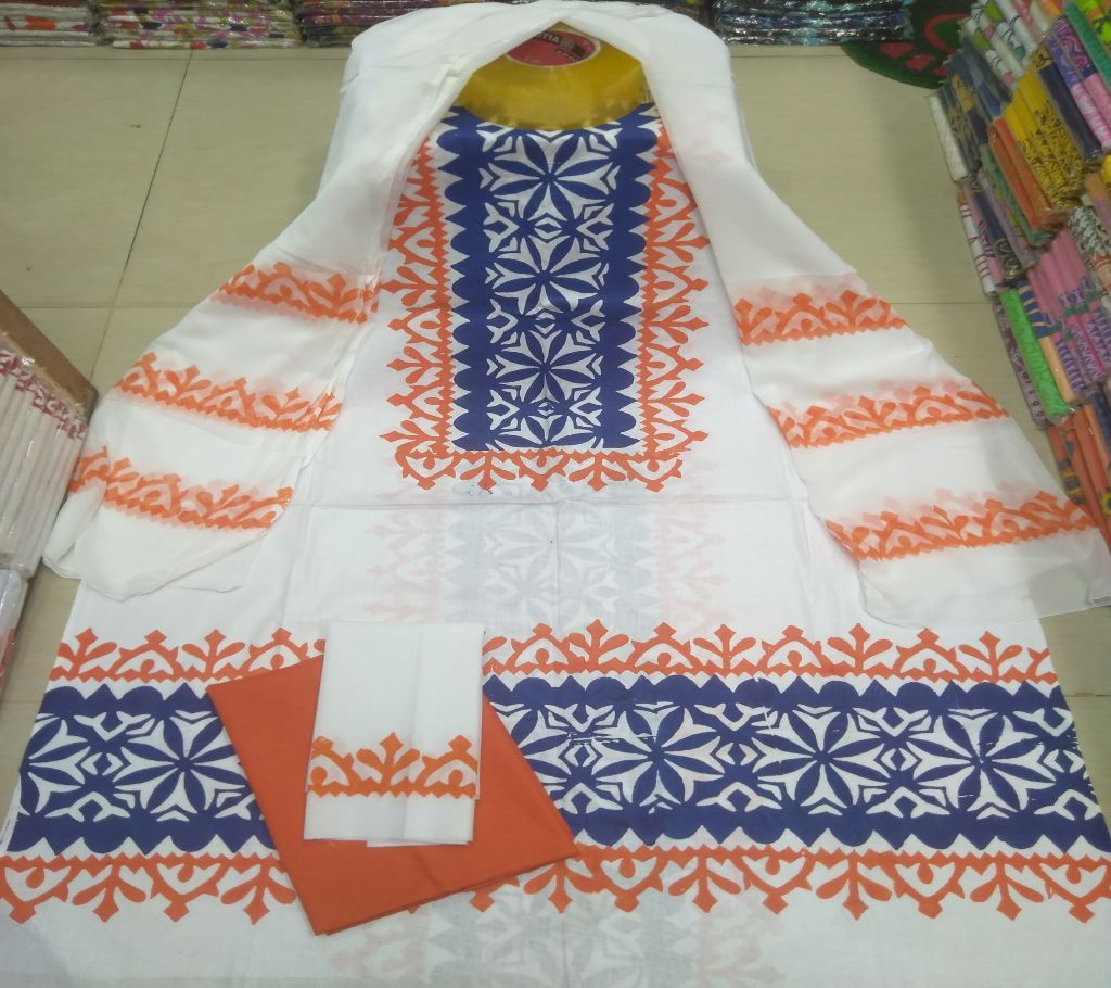 shuti blok print dress