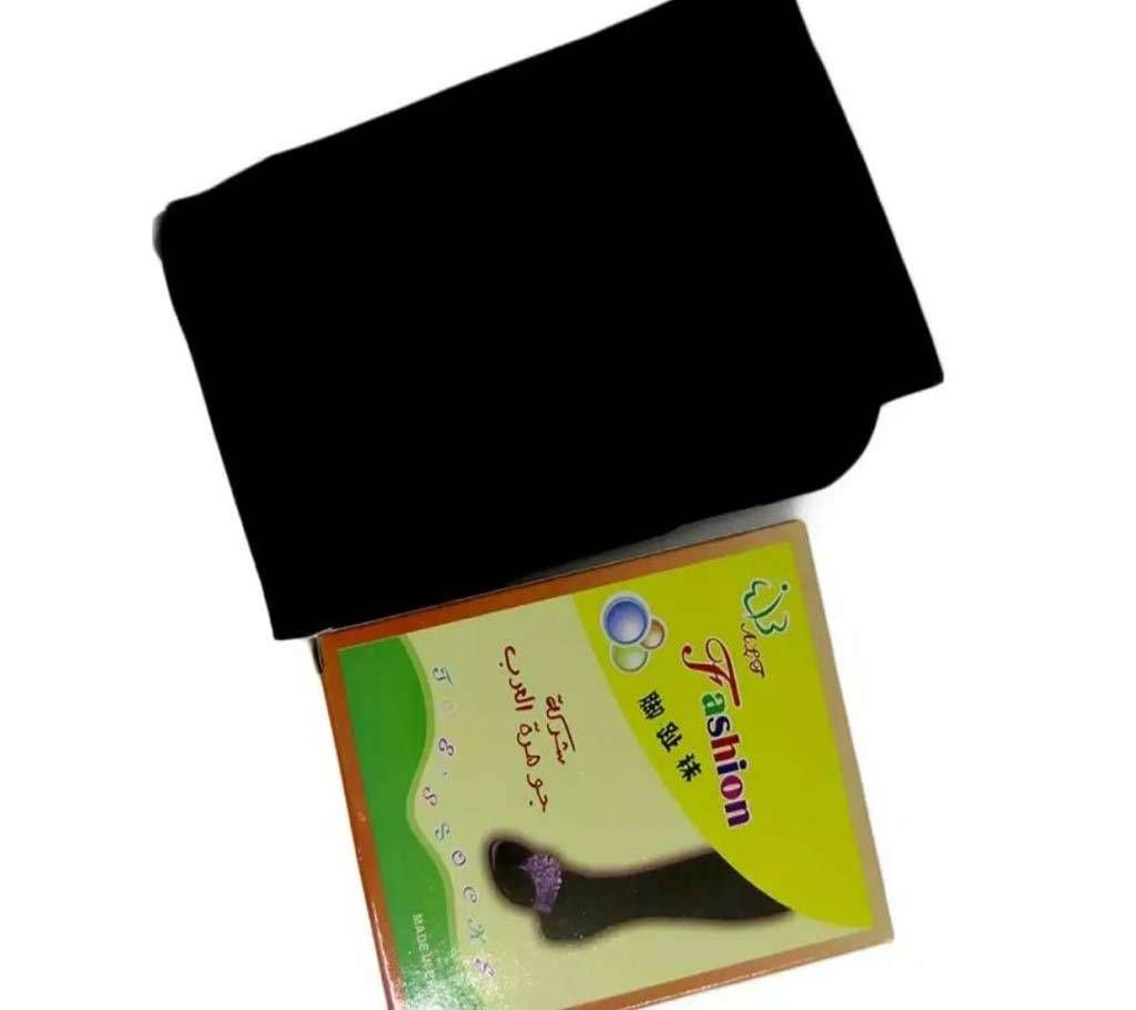 Leg Sock for Women-Black