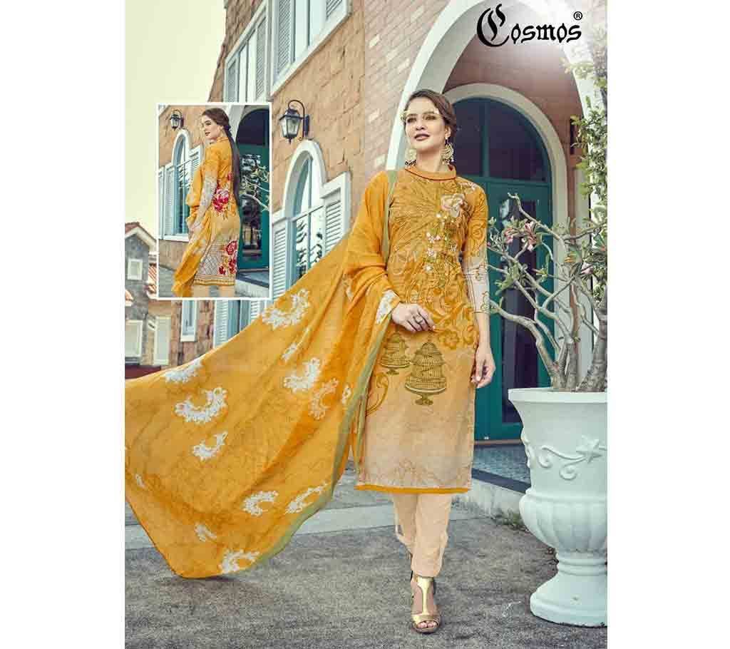Cosmos Collection Unstitched Lawn Cotton 3Pcs-3001