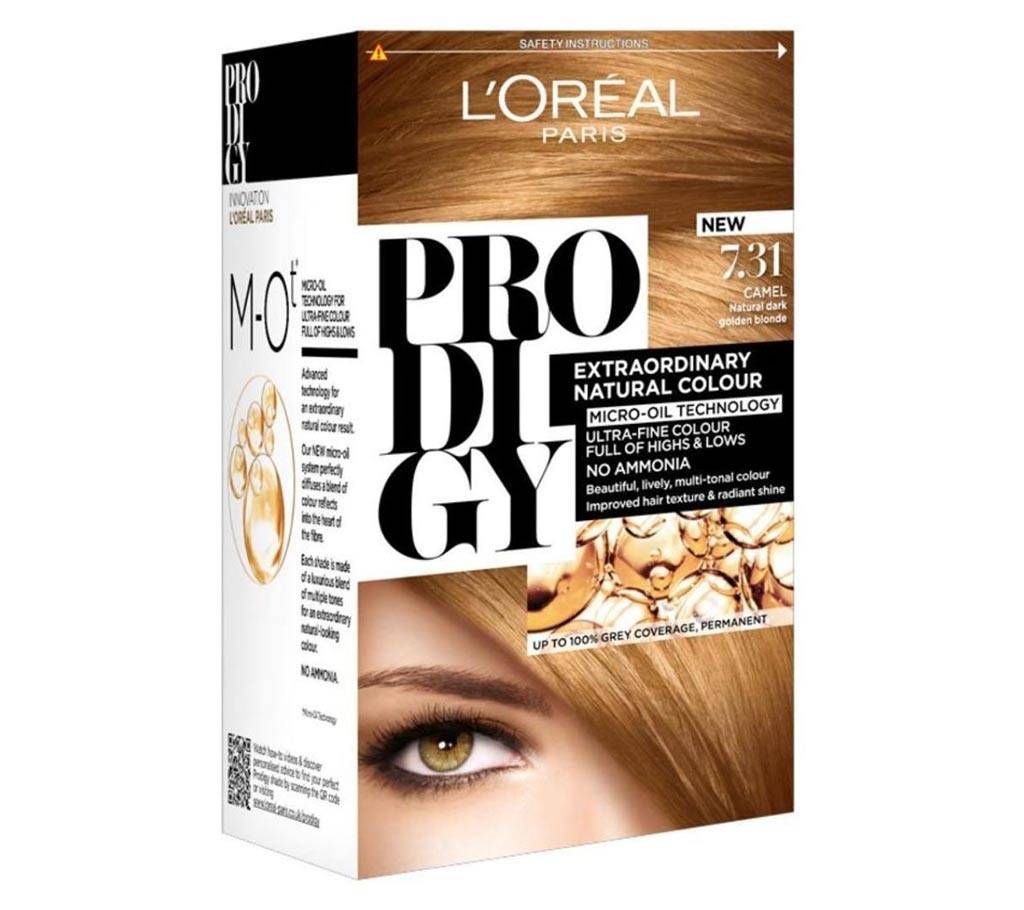 Loreal Paris Hair Color 7.0 Almond Natural Dark Blonde-322g-France
