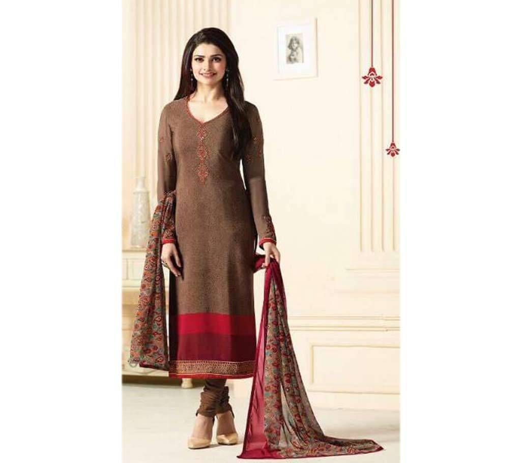 Vinay Silkina Royal Crepe unstitched three piece 