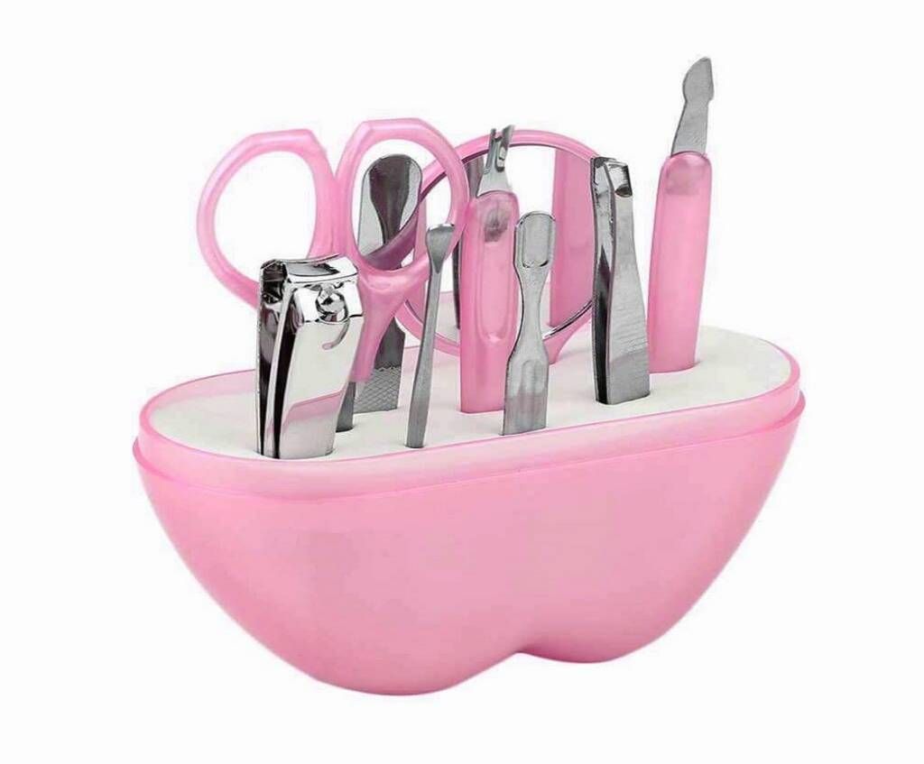 Manicure Set Box With Apple shape