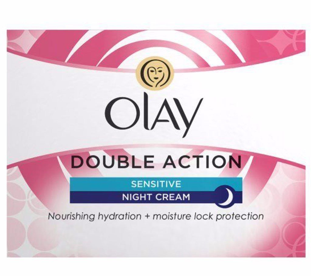 Olay Double Action Sensitive Night cream- 50ml