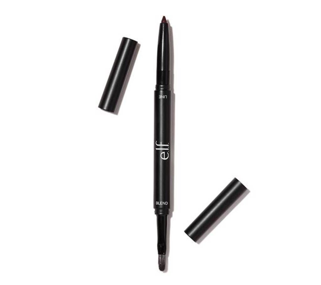 e.l.f. Lip Liner & Blending Brush Deep Brown