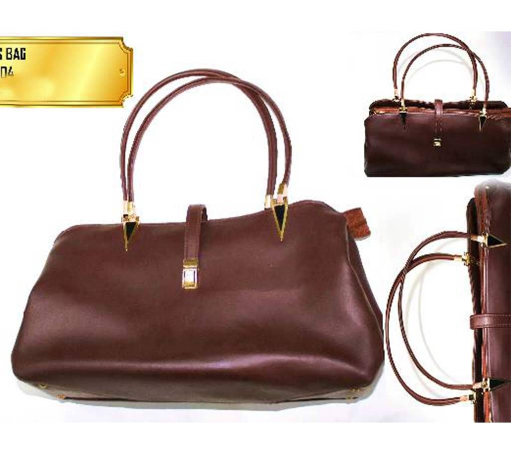 Ladies Leather Hand Bag-1 Pc