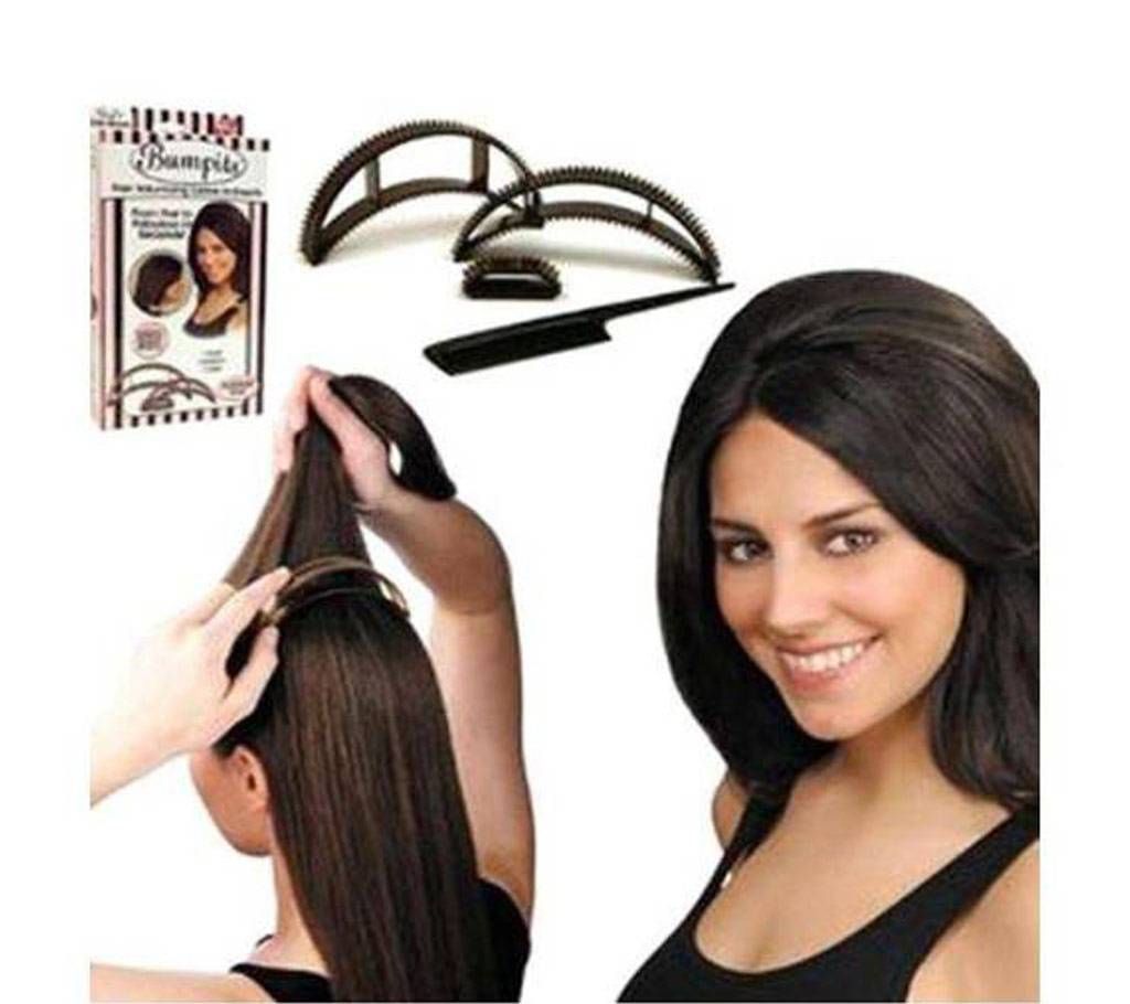Bumpits Big Happie Hair Volumizing 5 In 1 - Black