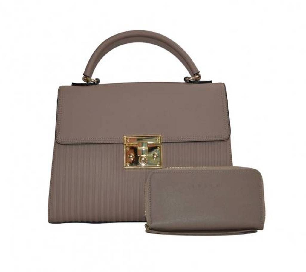 Susen Top Handle Bag- MUD
