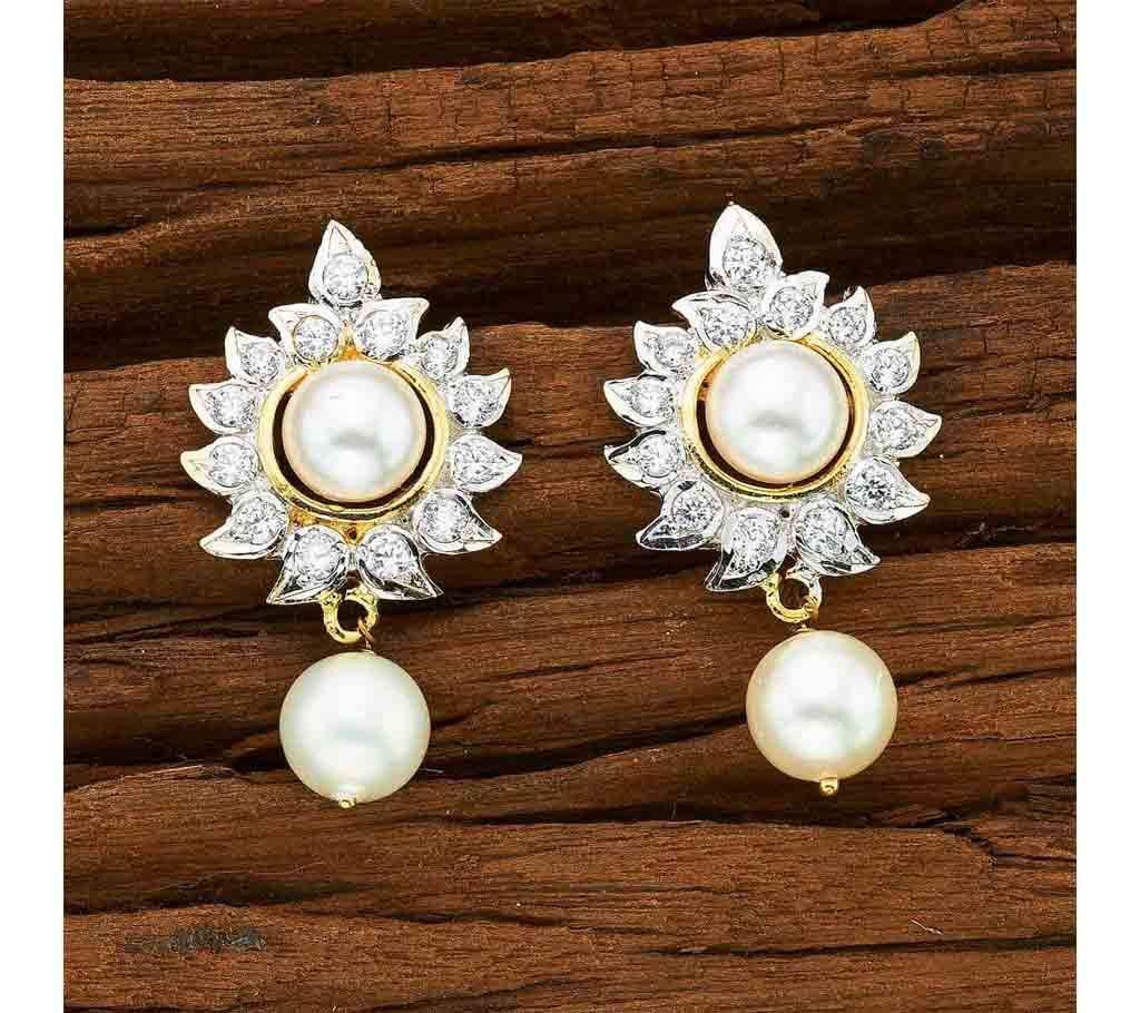 AMERICAN DIAMOND HANDMADE EARRINGS 55335 (by Pink Point - KJ55335)