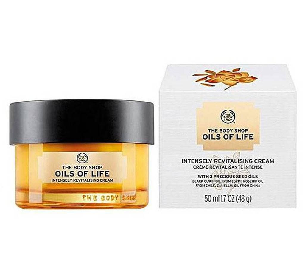 The Body Shop The Body Shop Oils Of Life Intensely Revitalising Cream - 50ml (UK)