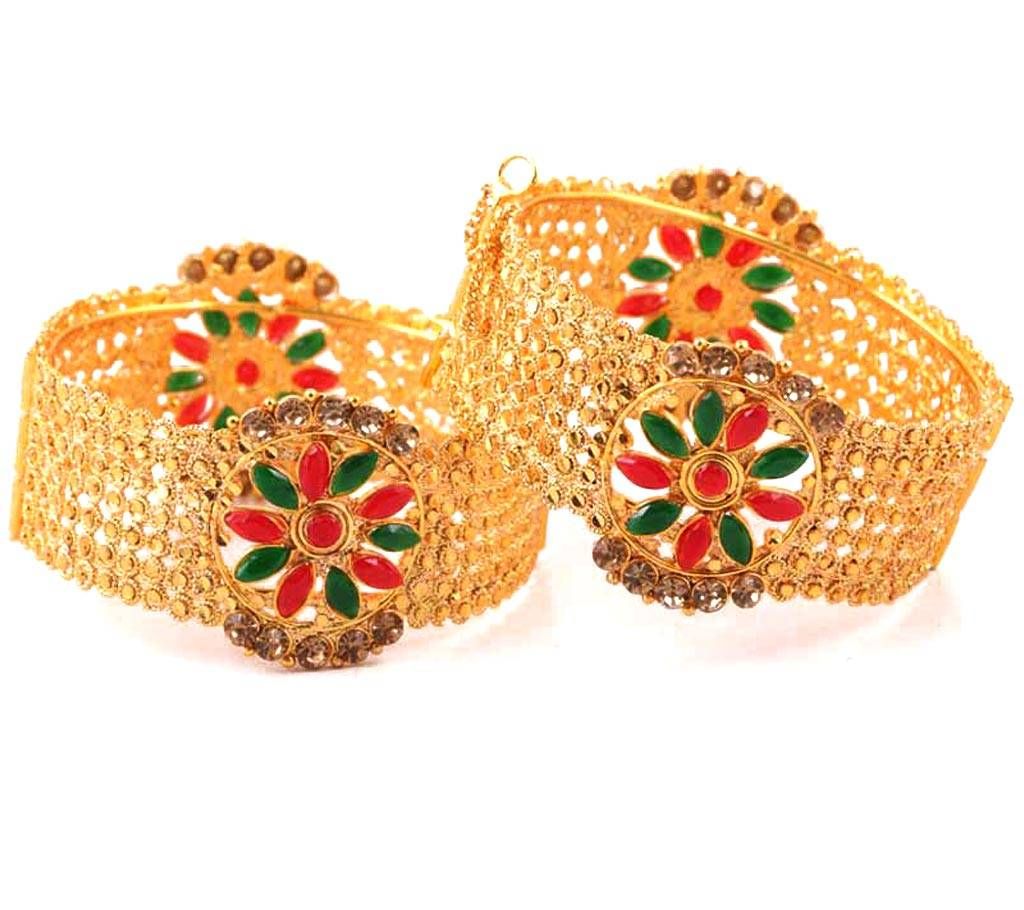 Gold Plated chur 1 pair