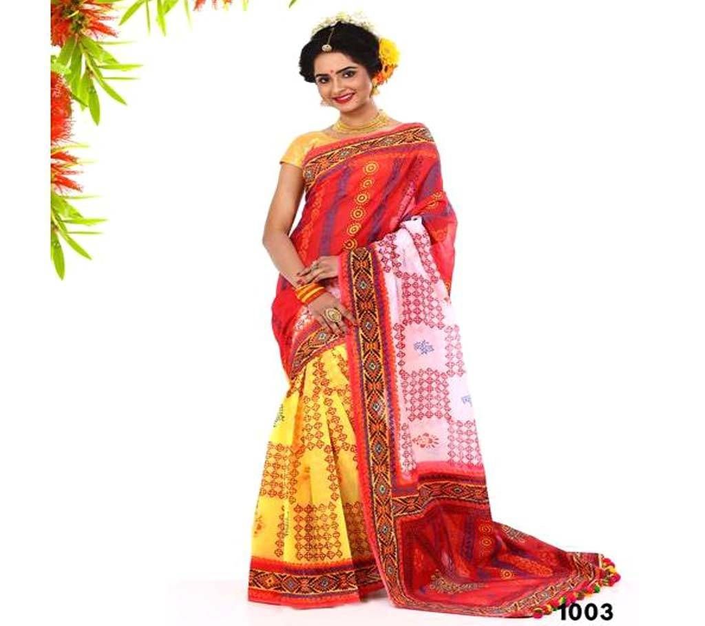 PURE MUSLIN SILK SARE