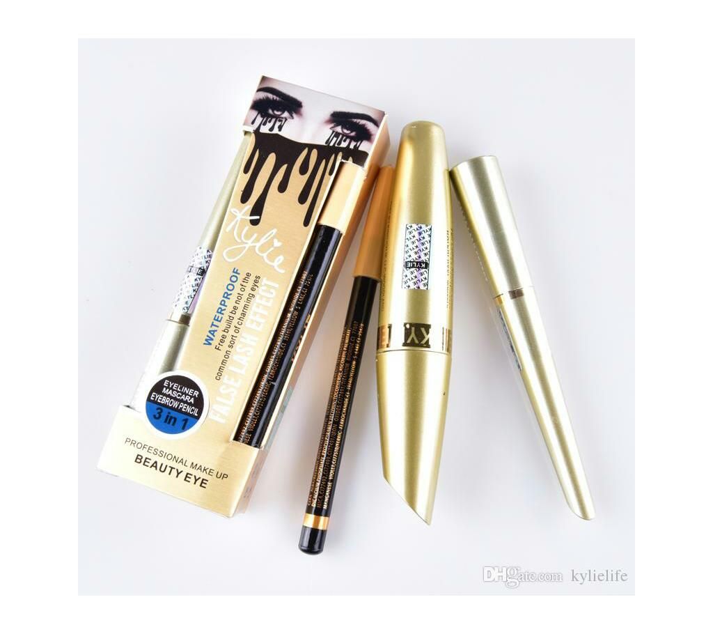 kylie 3 in 1 Eye makeup set 