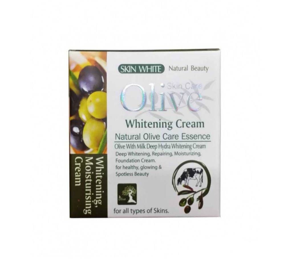 Olive Whitening Moisturising Cream Natural Olive Care Essence 6.8g USA