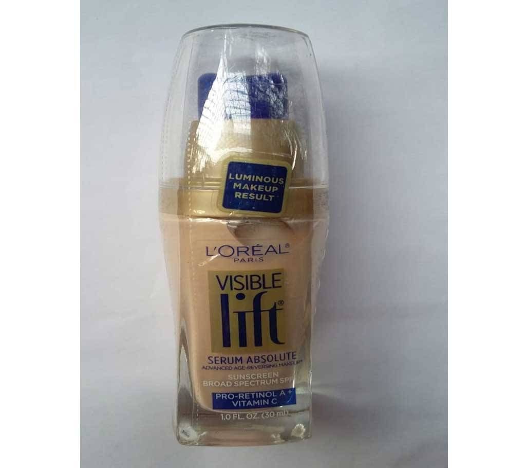 Loreal Visible Lift Serum Absolute Makeup 30ml USA