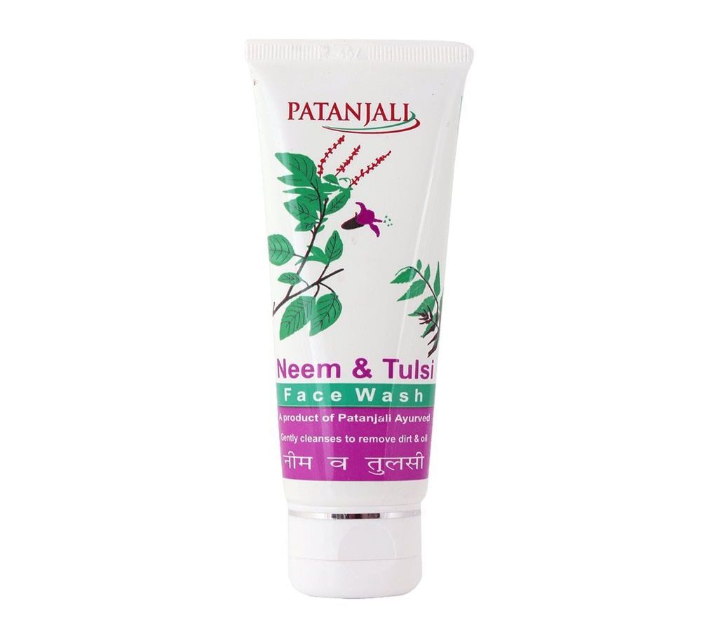 Patanjali Neem And Tulsi Face Wash Indian