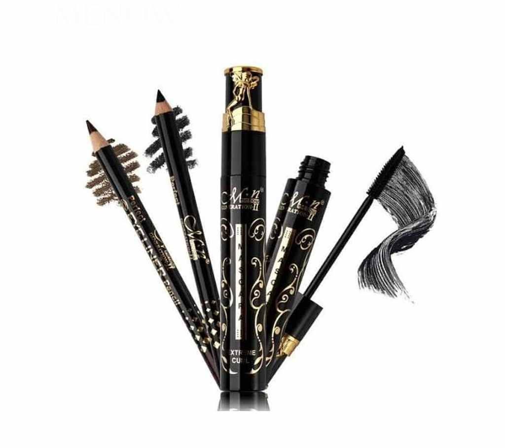 MN ( Me Now ) Extreame Curl Mascara Set