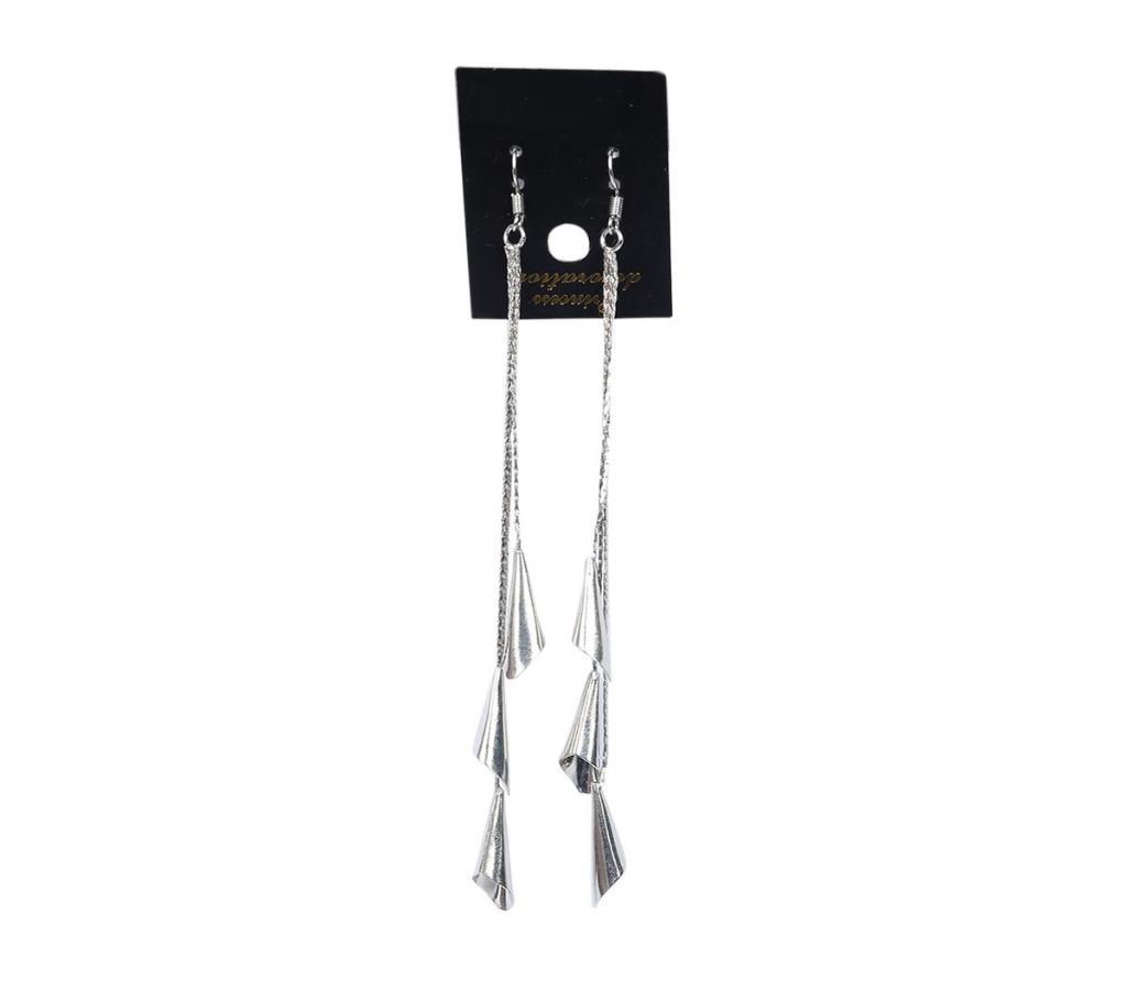 Stainless Cone Shape Ear Ring For Women