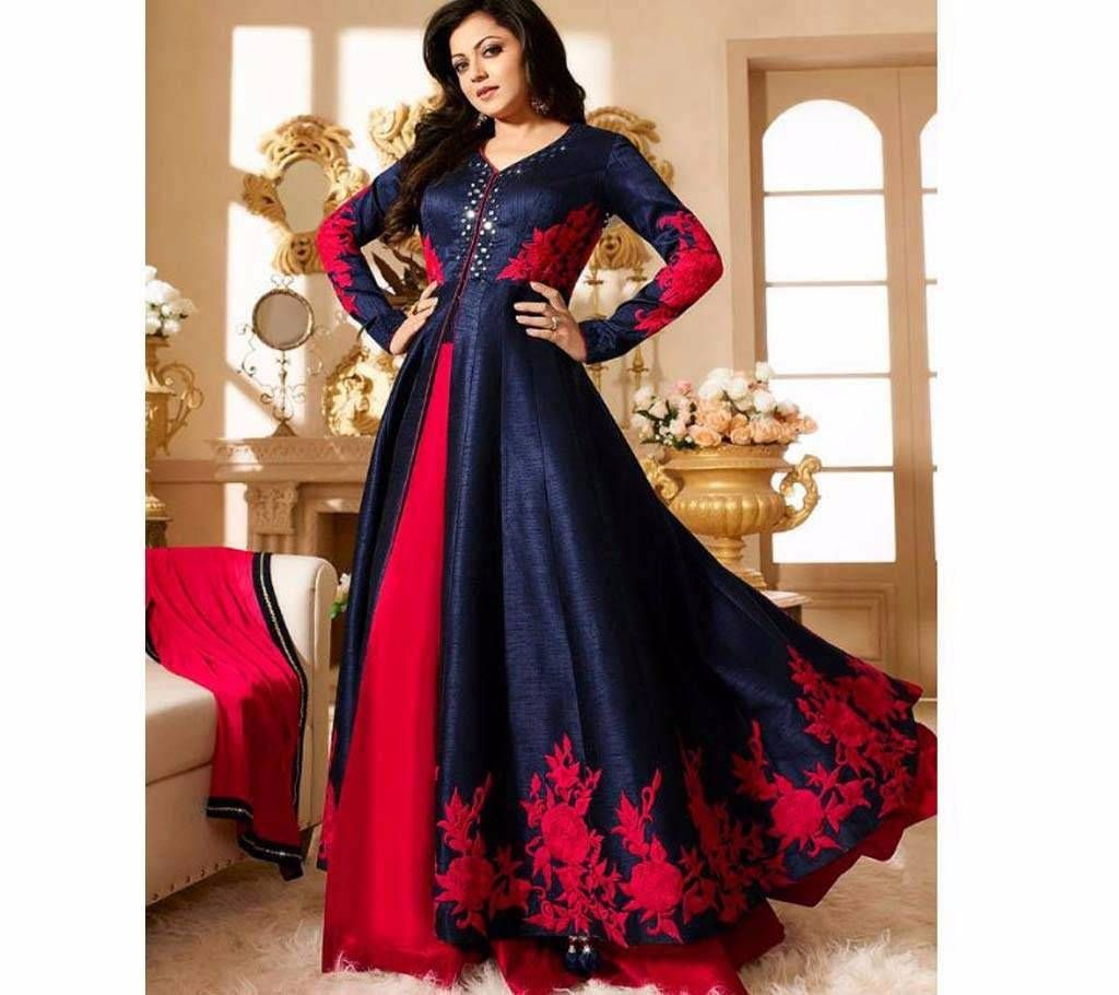 Dhupian Embroidery Anarkali Suit - (Copy)
