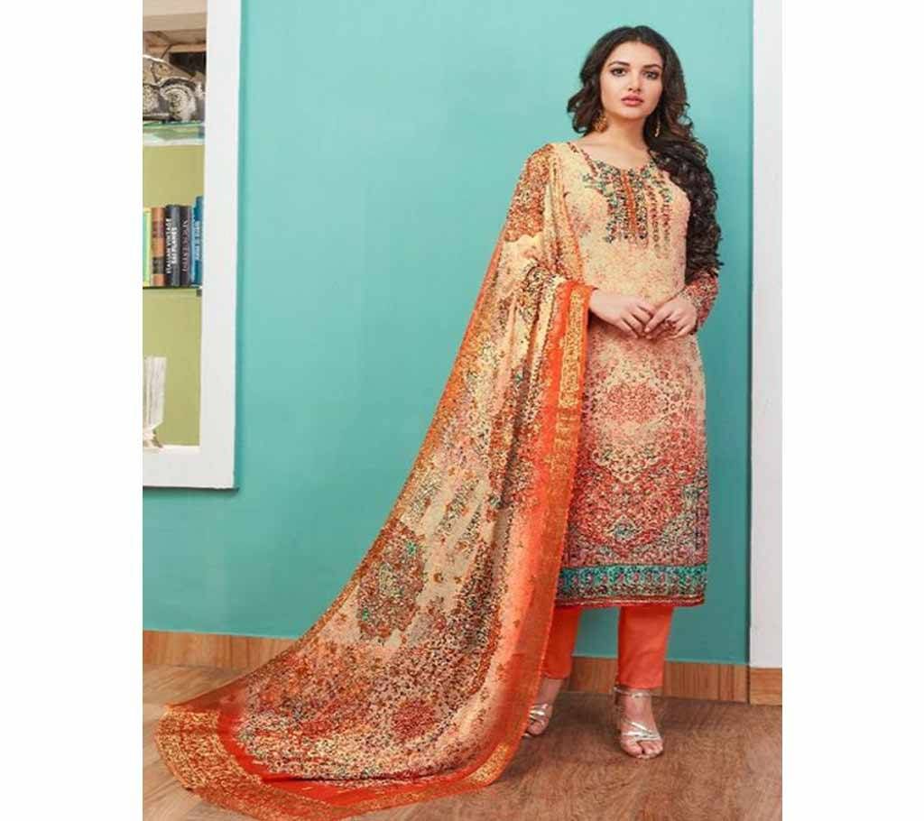 Unstitched Acme Weavers Presents Aanzara Benaras Ashk Suits- 05