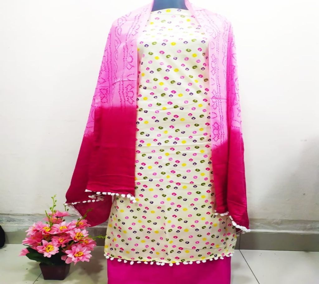 Skin Print Cotton Four Piece 110