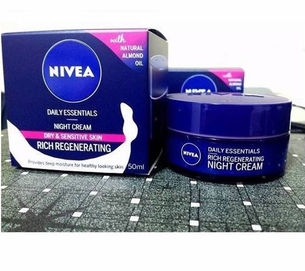 Nivea Rich Regenerating night cream 