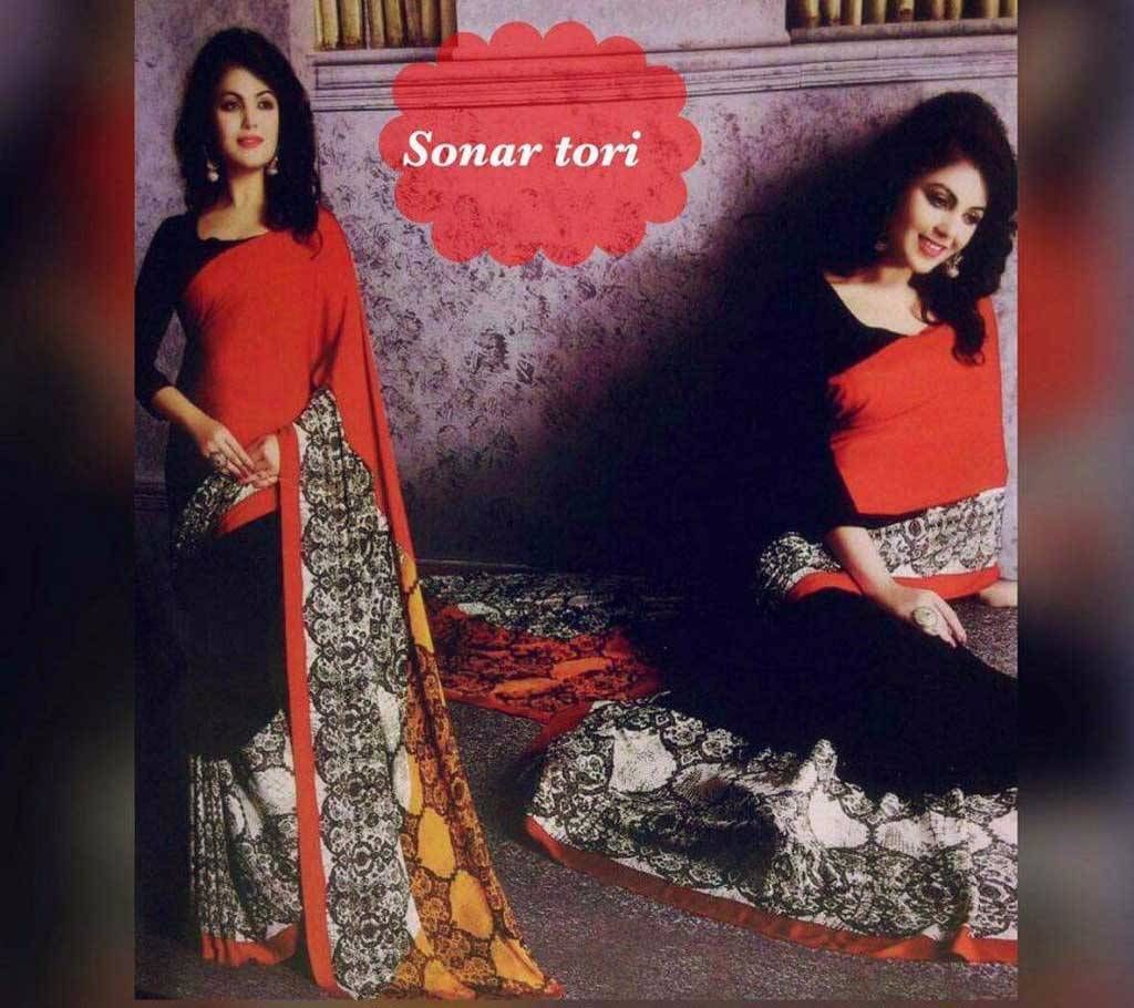 Silk Sharee With Blouse Pcs