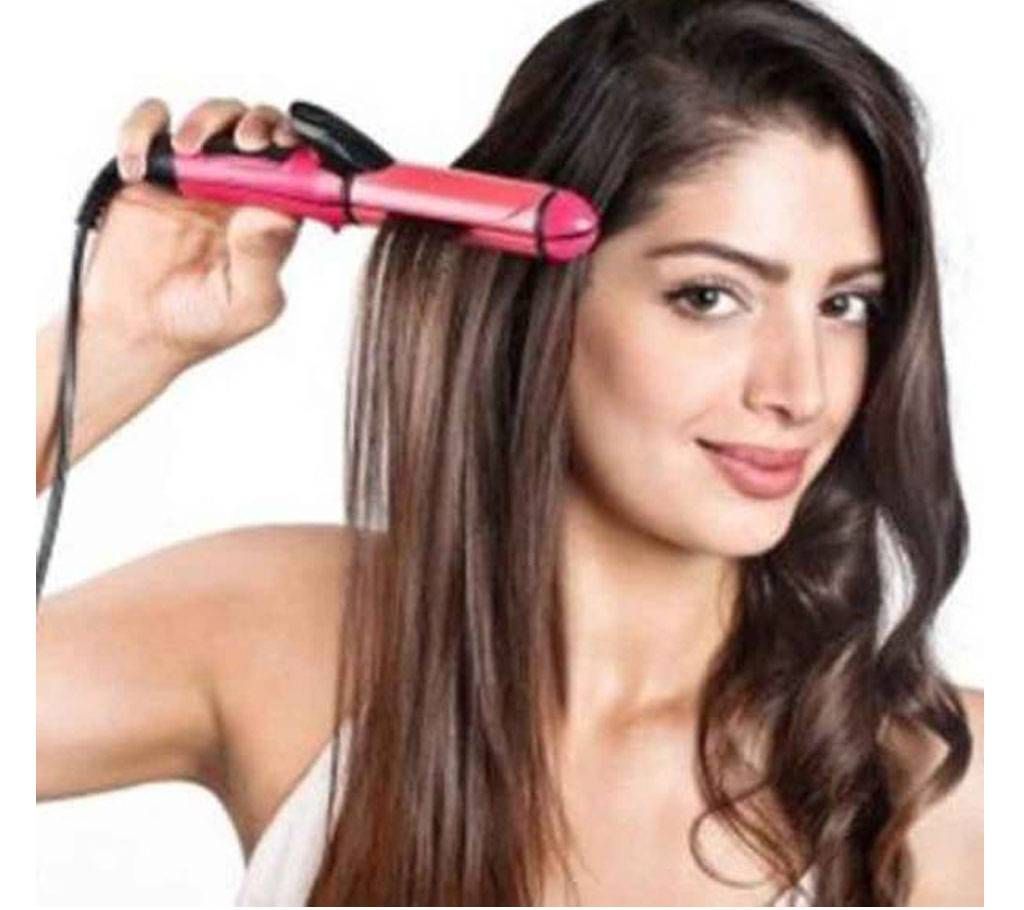 2 In 1 Hair straightner