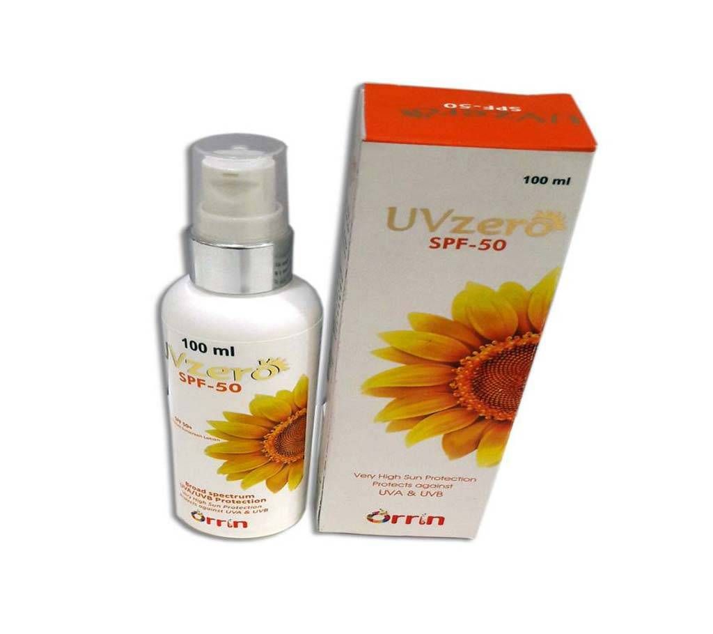 UV ZERO SPF 50 Cream 100ml India