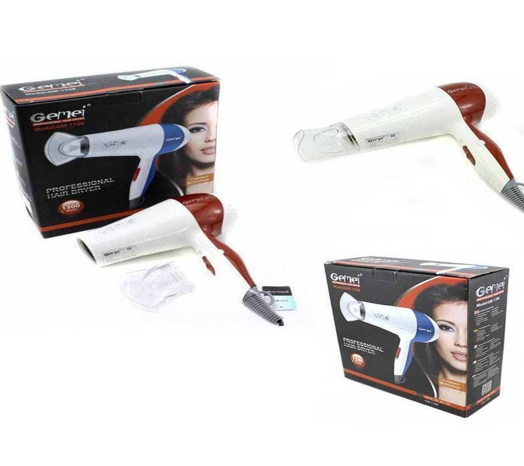 Gemei GM-1708 Professional Hair Dryer