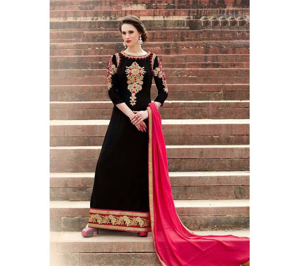 Indian semistitched replica georgette party suit